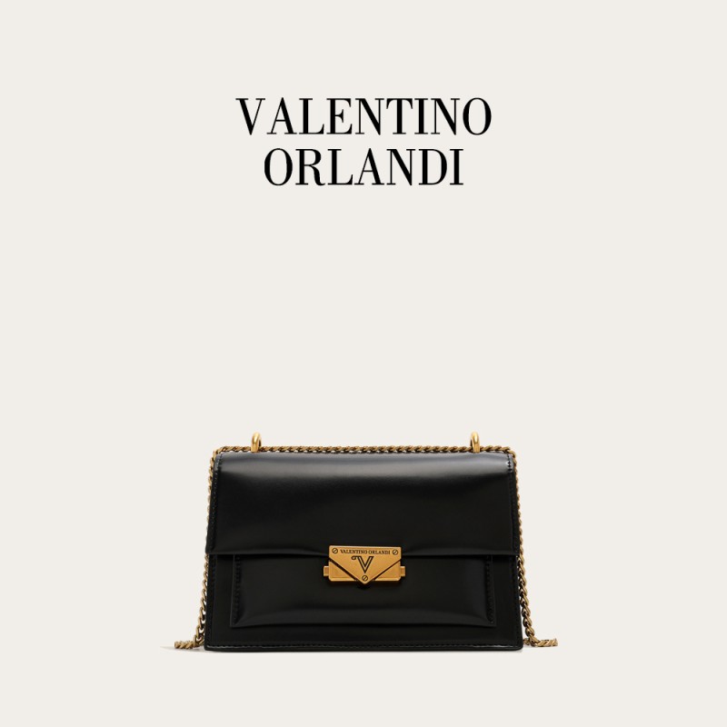 VALENTINO ORLANDI CATHERINE 系列单肩包黑