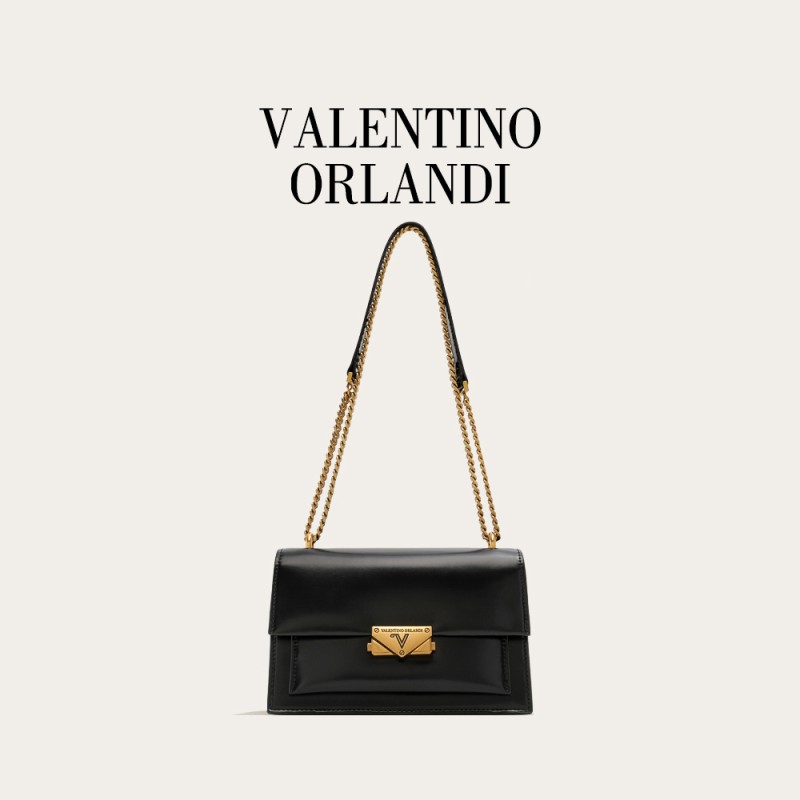 VALENTINO ORLANDI CATHERINE 系列单肩包黑