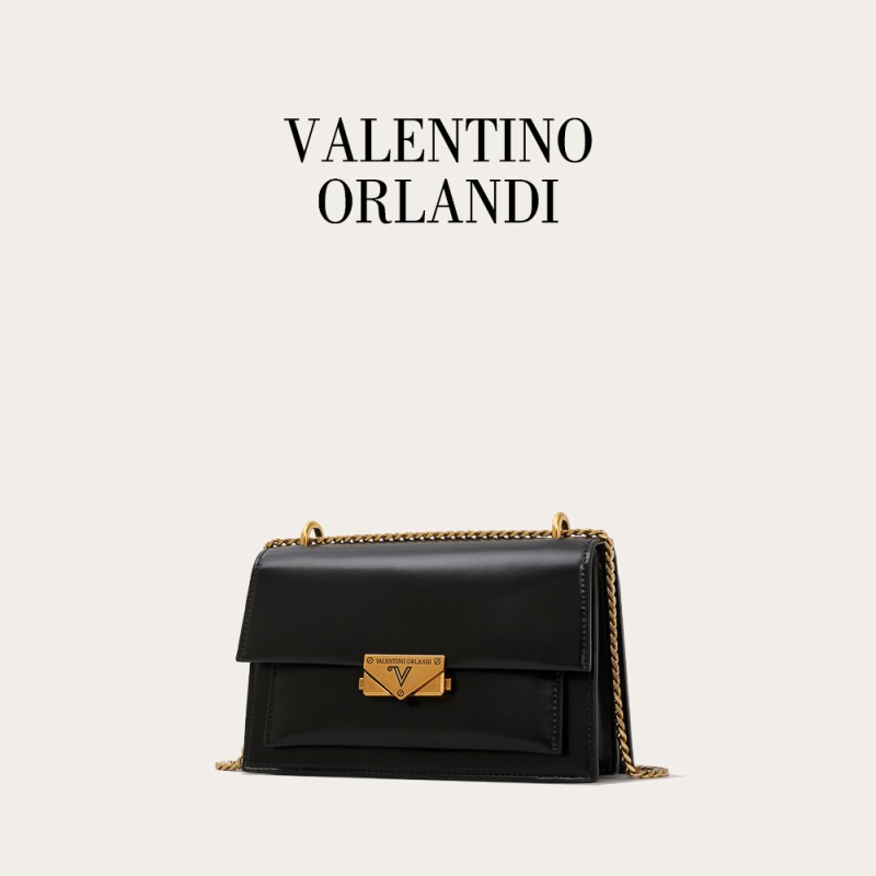 VALENTINO ORLANDI CATHERINE 系列单肩包黑