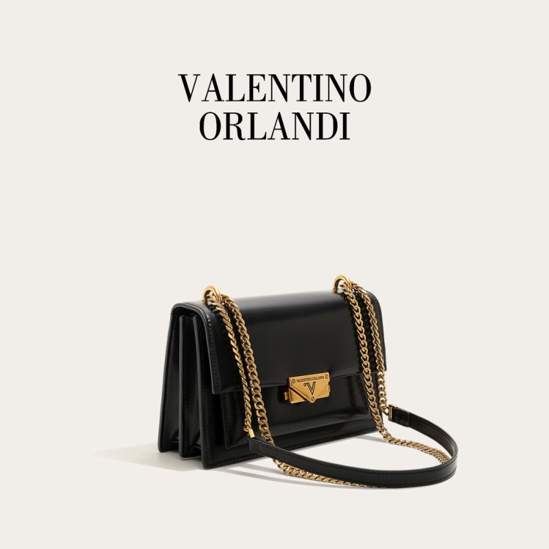 VALENTINO ORLANDI CATHERINE 系列单肩包黑