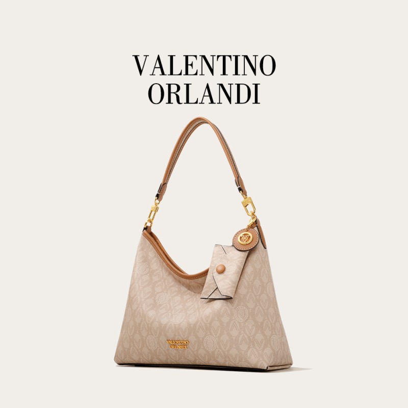 VALENTINO ORLANDI M'TOAT 中号托特包奶茶色