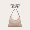 VALENTINO ORLANDI M'TOAT 中号托特包奶茶色