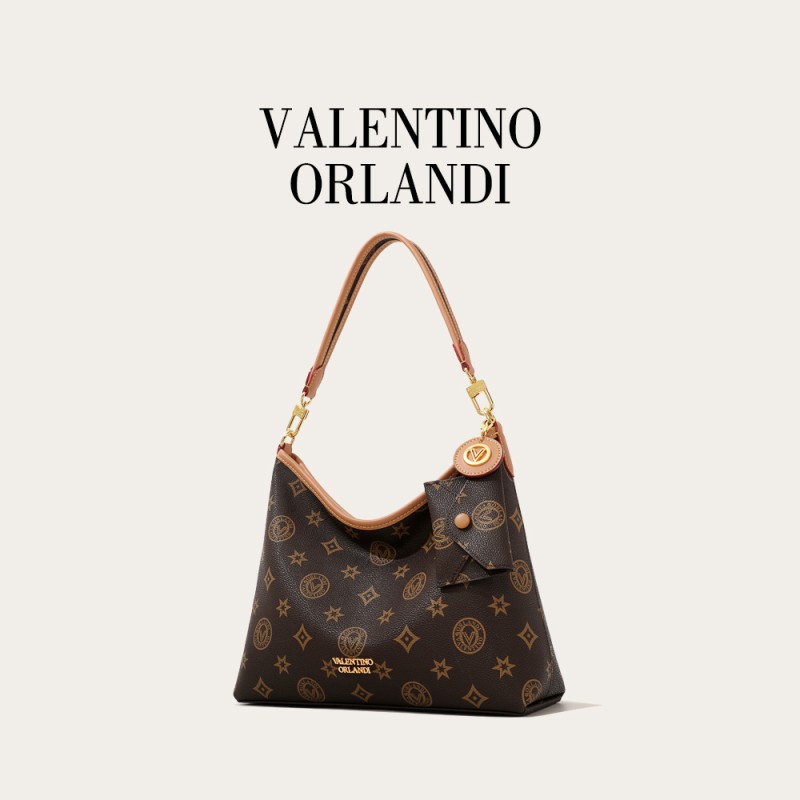 VALENTINO ORLANDI M'TOAT系列中号托特包棕色