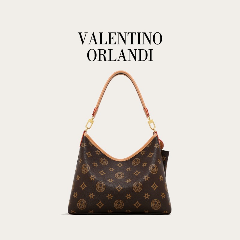 VALENTINO ORLANDI M'TOAT系列中号托特包棕色