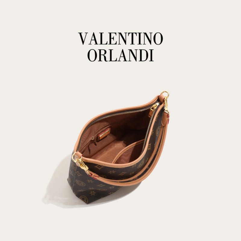 VALENTINO ORLANDI M'TOAT系列中号托特包棕色