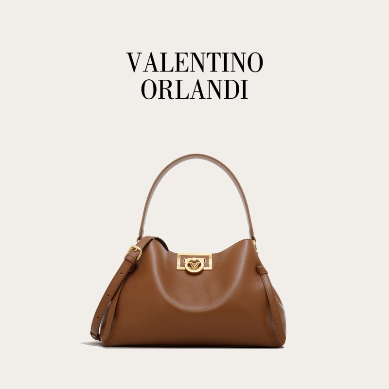 VALENTINO ORLANDI SIMPLE 系列菜篮子棕色