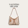 VALENTINO ORLANDI MTOAT 中号托特包奶茶色